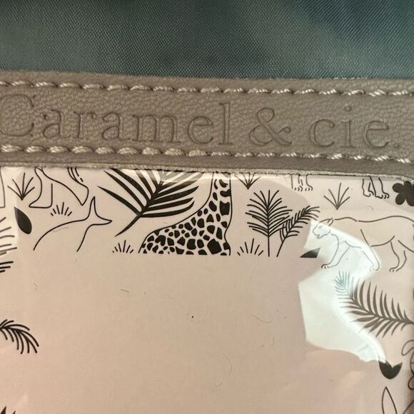 NWT Caramel and Cie Rare French Tiger King Adjustable Straps Backpack Size Large - Picture 8 of 13